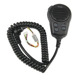 Black Hand held Replacement Microphone for ICOM ICM-422 Marine Radio