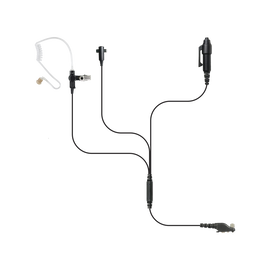 Microphone-Earphone with 3 Wire System for ICOM ICF11/ 14/ 3021/ 3013/ 3103/ 3003