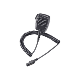 Large Speaker Microphone with Earphone Jack and Metal Alligator Clip for IC-F3161/4161