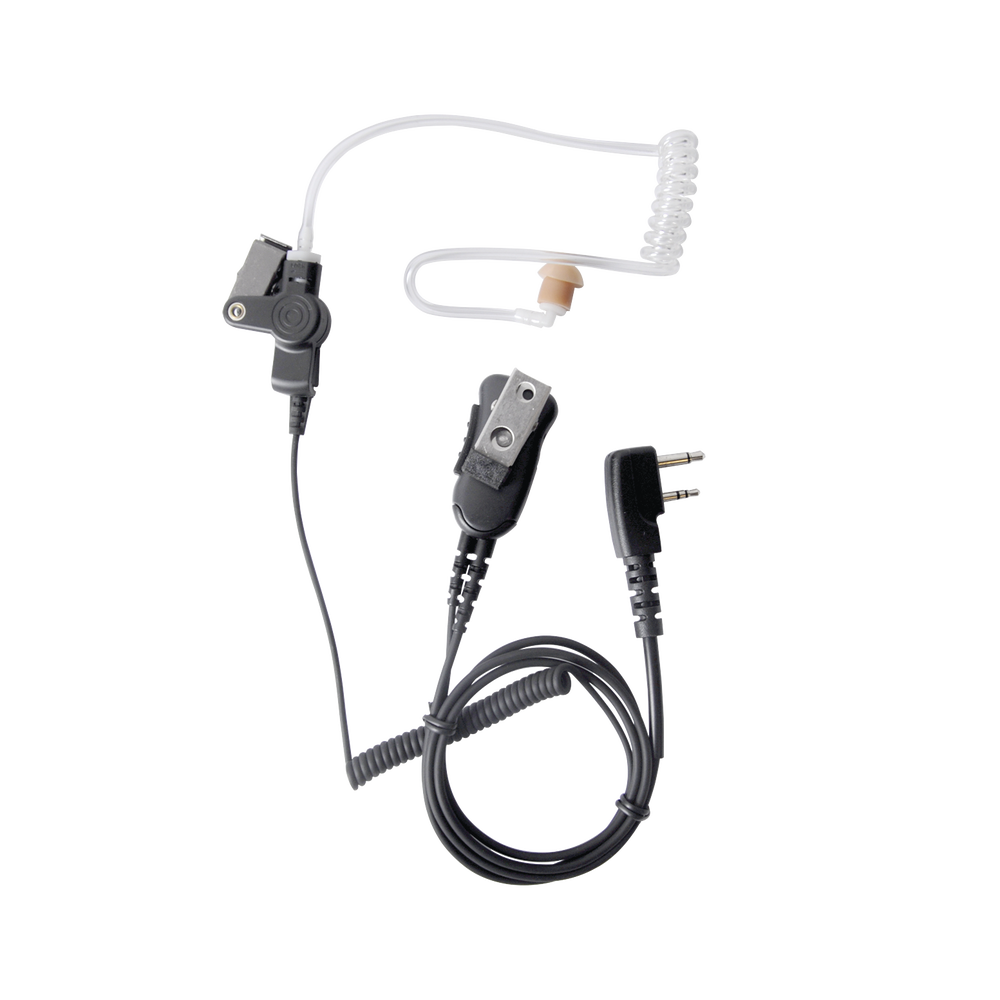 MICRÓFONO DE SOLAPA CON AUDÍFONO DISCRETO P/ ICOM IC-F3G/ IC-F4G/ IC-F3GS/ IC-F4GS/ ICF-3GT/ ICF-4GT/ ICF-4021.