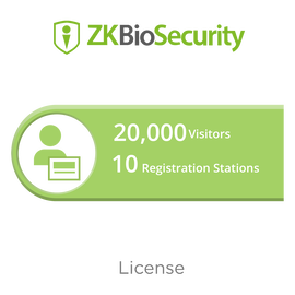 Licencia para ZKBiosecurity permite la gestion de 20 mil visitantes y 10 estaciones de registro