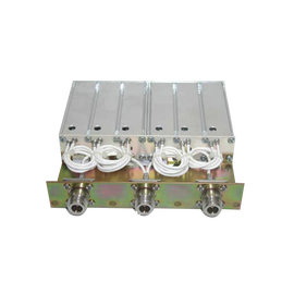 Duplexer Móvil para 148-160 MHz,  6 Cavidades, 4.5 a 10 MHz de Sep., 50 Watt, Conectores N Hembras, .