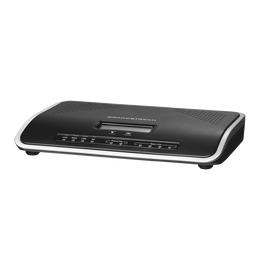 Conmutador IP-PBX de 2 puertos FXO + 2 FXS, 30 llamadas concurrentes, 500 usuarios y doble puerto Gigabit