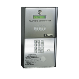 Audioportero telefónico / 600 números telefónicos / Control para 2 puertas / Gabinete para sobreponer/ Marcación a 16 digitos / Linea análoga o digital