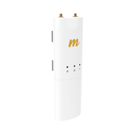 Radio modular hasta 500 Mbps de 4.9-6.4 GHz, IP55, 2x2:2 MIMO, Monitoreo a través de la nube, Adaptación automática al entorno, incluye inyector PoE