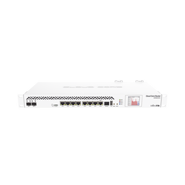 (CCR1036-8G-2S+EM) Cloud Core Router, CPU 36 Nucleos, 8 puertos Gigabit Ethernet, 2 puertos SFP+ y 8 GB Memoria