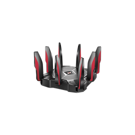 Router de juegos de banda triple AC5400 MU-MIMO 1 puerto WAN 10/100/1000 Mbps y 8 puertos LAN 10/100/1000 Mbps, 2 puerto USB 3.0 y  8 antenas.