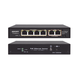 Switch PoE / 100 Metros PoE / 4 puertos 802.3af /at  10/100/1000 Mbps + 2 puerto uplink