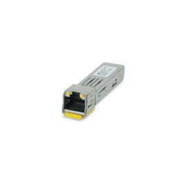 Transceptor MiniGbic SFP 10/100/1000 Mbps, distancia 100 m conector RJ-45