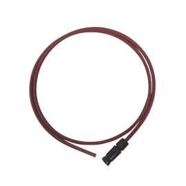Cable Fotovoltaico, 1.5 m, Rojo, Calibre 10 AWG con Terminal MC4-M en un Extremo
