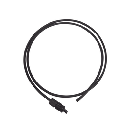 Cable Fotovoltaico 1.5 m, Negro, Calibre 10 AWG con Terminal MC4-H en un Extremo