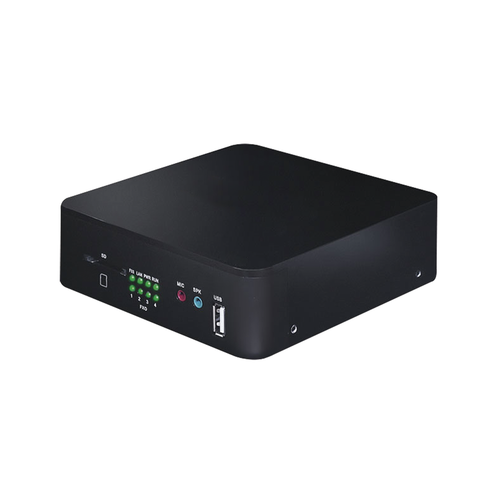 3CX mini server, with 2 FXO ports