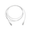 Patch Cord MC6 Modular Cat6 UTP, CM/LS0H, 7ft, Color Blanco, Diámetro Reducido (28AWG), Versión Bulk (Sin Empaque Individual)