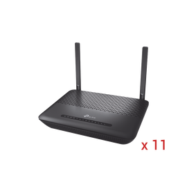 KIT of 11 Routers AC1200 Wireless Dual Band Gigabit VoIP GPON Router