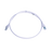 Patch Cord Z-MAX Cat6A S/FTP, CM/LS0H, 3ft, Color Blanco, Versión Bulk (Sin Empaque Individual)