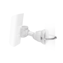 Montaje de pared o mástil con ajuste preciso de 3 ejes para NanoStation LOCO M2,/M5 de Ubiquiti