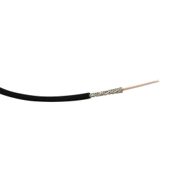 Coaxial Cable RG-58A/U Type, Polyethylene Insulation, Tinned Copper Braid Shield (95% coverage), PVC Jacket