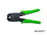 PINZAS PONCHADORAS ENSON ENS-NT01 PARA RJ9 (4 PINES) RJ11 (6 PINES) Y RJ45 (8 PINES) CON CUCHILLA DE CORTE Y PELADO DE CABLE