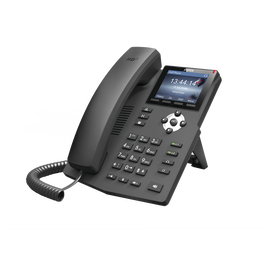Teléfono IP empresarial para 2 lineas SIP con pantalla LCD de 2.4 Pulgadas a color y conferencia de 3 vías