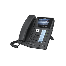 Teléfono IP empresarial para 16 lineas SIP con 2 pantallas LCD a Color, 8 teclas BLF/DSS y conferencia de 3 vías, PoE