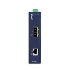 Convertidor de medios Industrial 10/100Base-TX a 100Base-FX Interfaz SC