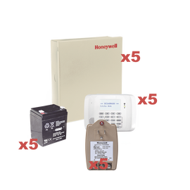 Kit de 5 Paneles VISTA48 con Bateria y Transformador
