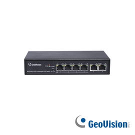 SWITCH GEOVISION GV-APOE0400 POE NO ADMINISTRADO 10/100 MBPS 4 PUERTOS POE IEEE 802.3AT, 32W POR PUERTO 2 PUERTOS FAST ETHERNET
