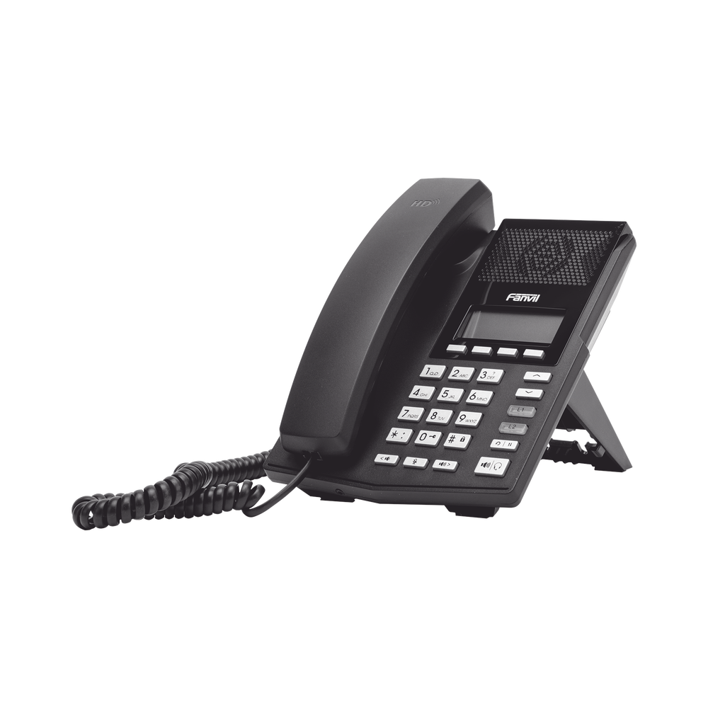 Teléfono IP soho para 2 lineas SIP con voz HD conferencia de 3 vías