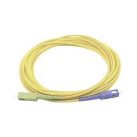 Simplex Fiber Optic Jumper, Singlemode, with SC/UPC-SC/APC connectors, 3 meters (9.8 ft)