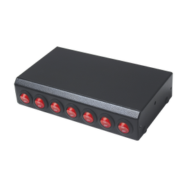 Switchera con 7 interruptores para barra de luces