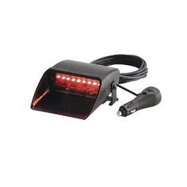 Luz interior Viper S2 sencilla, bicolor, rojo/azul, 12 LED, 23 patrones, incluye adaptador para encendedor