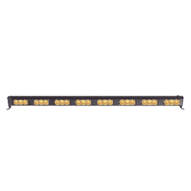 Barra de luces LED direccionadora de tráfico color ambar de 30