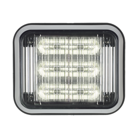 Luz perimetral LED PriZm ™ II de 7x9 con bisel, lente de color y REF 8, claro