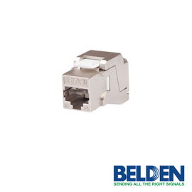 CONECTOR MODULAR JACK RJ45 CAT6A BELDEN AX104562 BLINDADO METÁLICO ESTILO KEYCONNECT COMPATIBLE CON PANEL MODULAR BLINDADO AX104563, AX104564 ESQUEMA DE CABLEADO T568A/B USO INTERIOR CALIBRE DEL CONDUCTOR 22-24 AWG CONECTOR MODULAR JACK RJ45 CAT6A BELDEN AX104562 BLINDADO METÁLICO ESTILO KEYCONNECT COMPATIBLE CON PANEL MODULAR BLINDADO AX104563, AX104564 ESQUEMA DE CABLEADO T568A/B USO INTERIOR CALIBRE DEL CONDUCTOR 22-24 AWG