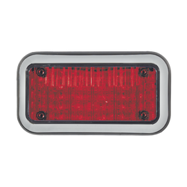 Luz Perimetral 3X7 y LED rojos, con bisel