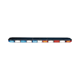 Barra de luces serie 21  Ultra Brillante con 114 poderosos LEDs última generación, color Rojo/Azul/Ámbar