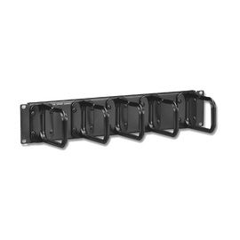 Organizador de cable, para montaje aéreo, con 5 soportes, 2UR