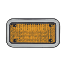 Luz Perimetral 3X7 y LED ambar, con bisel