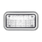 Luz Perimetral 3X7 y LED rojos, con bisel