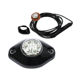 Hide-a-blast™, vibrant™ vhal, 6led, 12/24vdc, clear