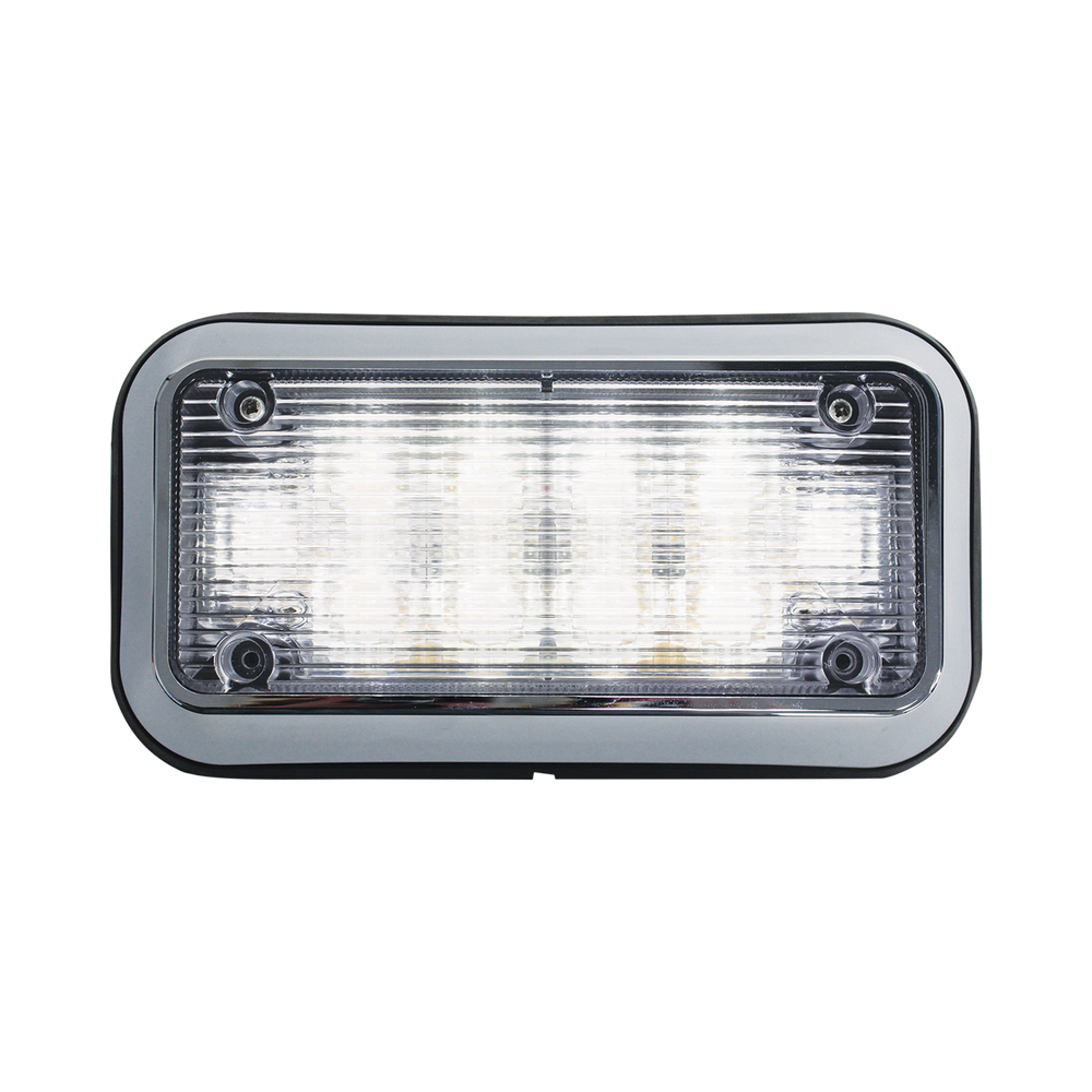 Luz Perimetral 3X7 y LEDs claros, con bisel