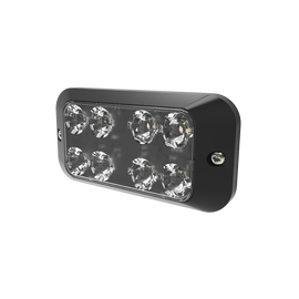 Luz auxiliar con 8 LEDs color rojo-azul