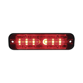 Luz roja de advertencia ámbar SAE Clase I