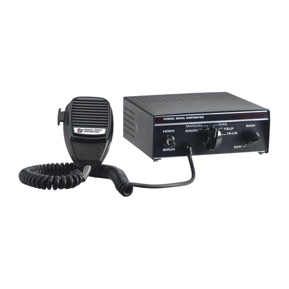 Sirena Compacta Serie PA-300 de 100 W de potencia, ideal para Vehículos Oficiales Sirena Compacta Serie PA-300 de 100 W de potencia, ideal para Vehículos Oficiales