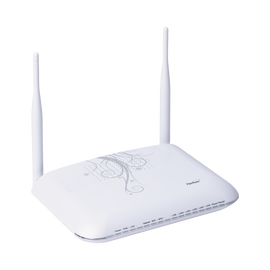 ONU para Aplicaciones FTTH/GPON, WiFi 2.4 GHz, MIMO 2X2, 4 Puertos Gigabit Ethernet, conector SC/UPC