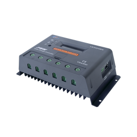 Controlador Solar de Carga y Descarga PWM 12/24V 30A con Display, Parámetros Configurables