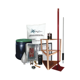 Kit Pararrayo con Accesorios para Protección de Diámetro de 200m.
