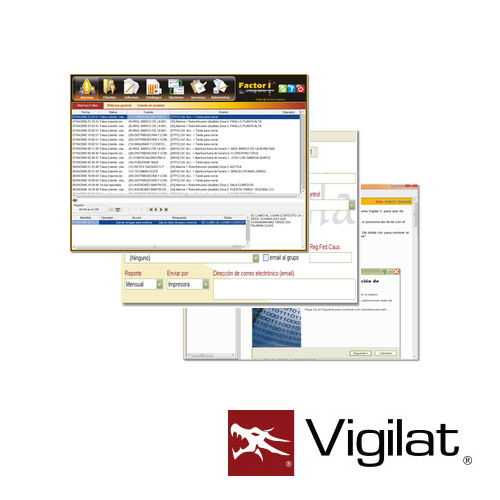 SOFTWARE DE MONITOREO VIGILAT PARA 250 CUENTAS Y 1 PUESTO DE OPERACION AL MISMO TIEMPO, SE PUEDEN INCLUIR DE 1 HASTA 16 RECEPTORAS (CON CUALQUIER COMBINACIÓN DE MARCAS Y MODELOS SOPORTADOS)