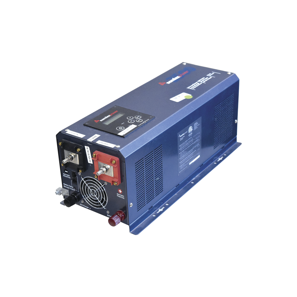 Inversor Cargador de Corriente 2500W, ENT:24V SALIDA 120VAC 50/60 Hz