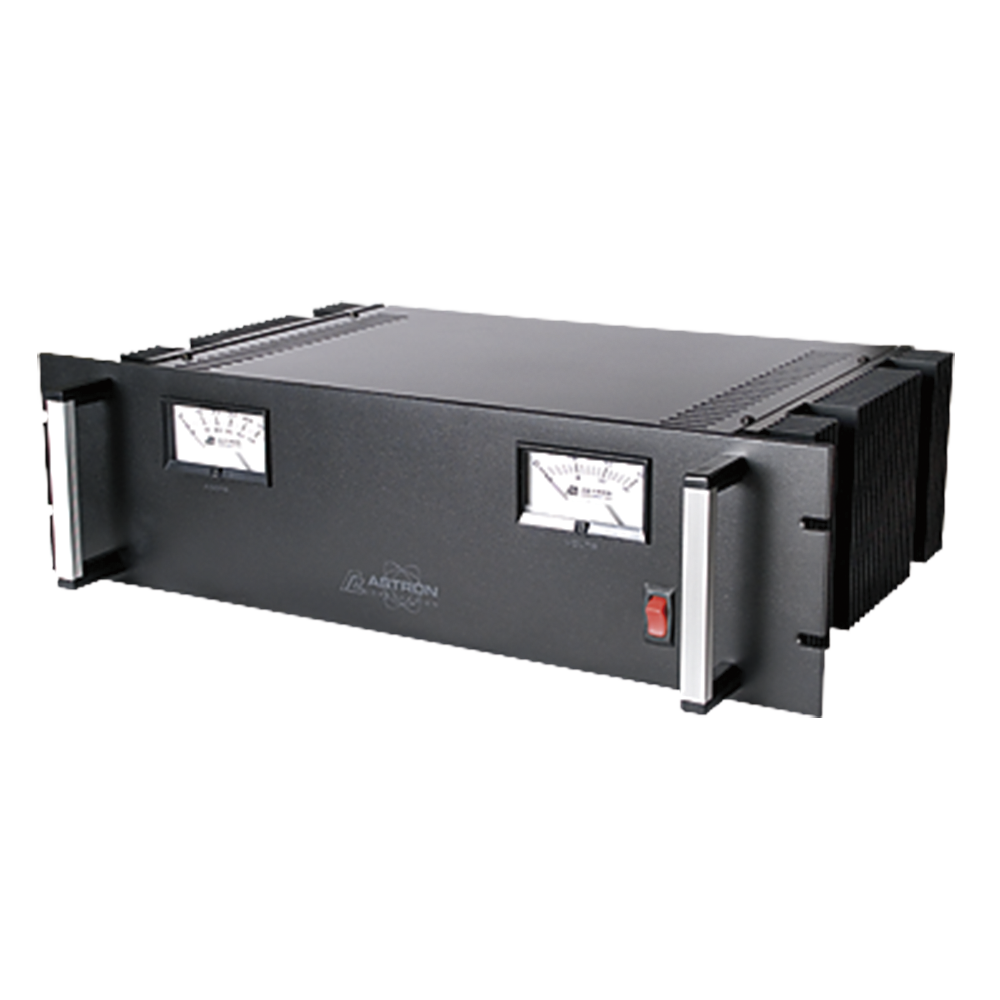 Astron Linear Power Supply Rack Mount, Input: 220 Vac, Output: 13.8Vdc, 50A, w/ battery backup circuit. (Pre-order)